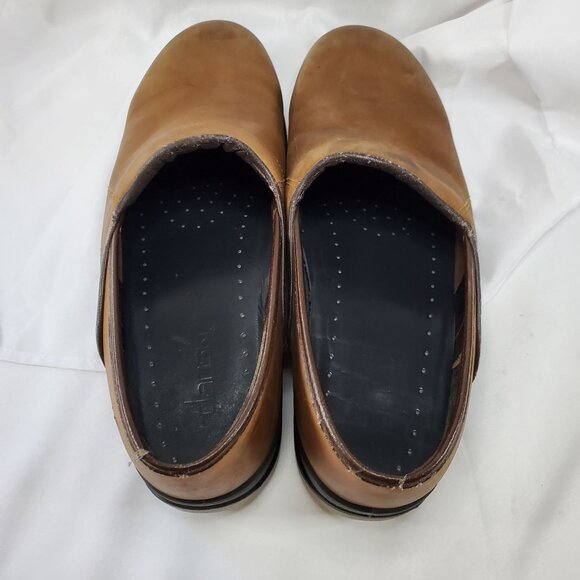 Dansko Sport Mens Professional Brown Leather Clogs Size 47 USA Mens size 13.5 - Picture 7 of 13